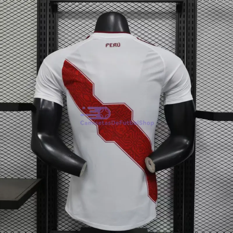Camiseta Perú 2026 1ª Equipación Blanco (EDICIÓN JUGADOR)