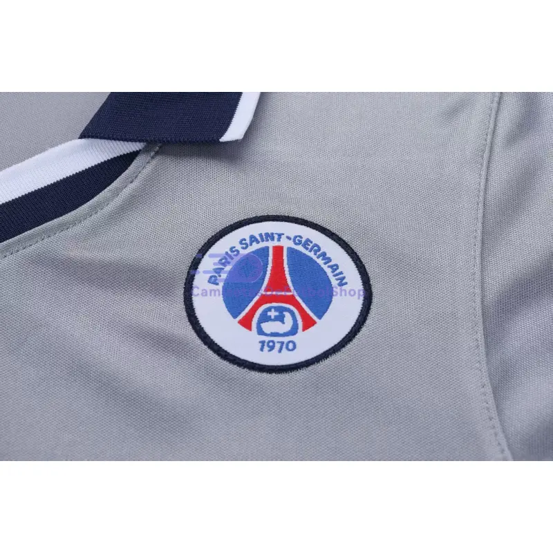 Camiseta PSG 2000/01 2ª Equipación Retro Gris Niño Kit