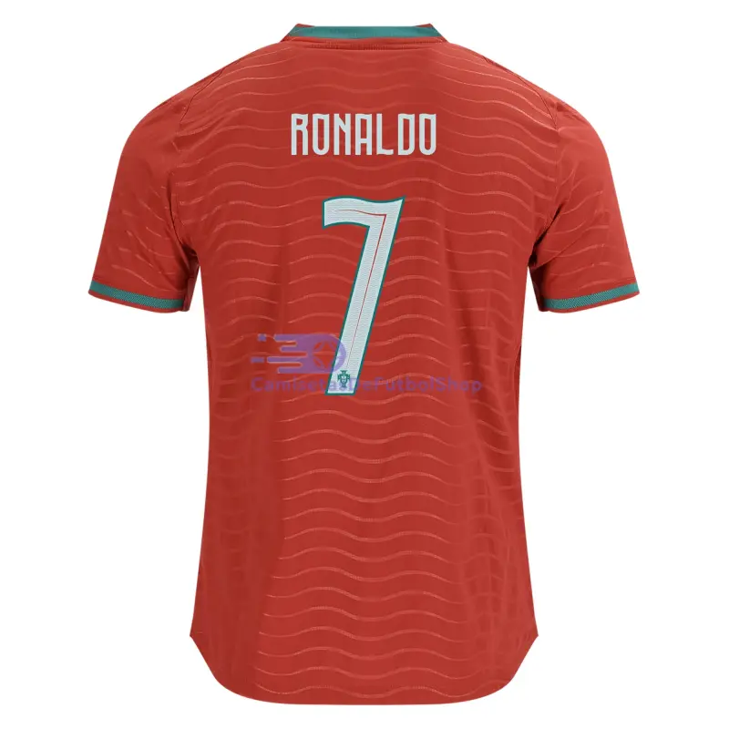 Camiseta Ronaldo 7 Portugal 2026 1ª Equipación Mundial Rojo