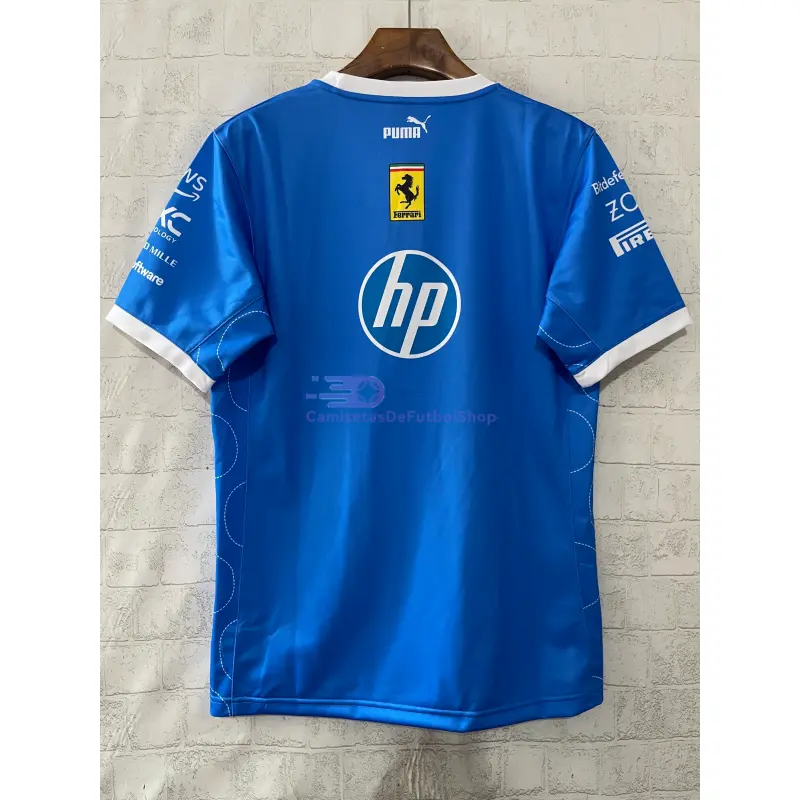 Camiseta Scuderia Ferrari F1 2025 Azul