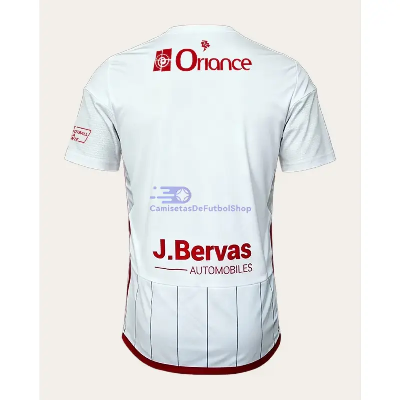 Camiseta Stade Brestois 2025/2026 2ª Equipación Blanco