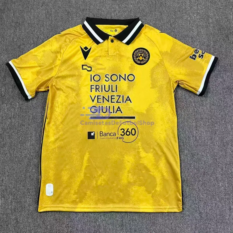 Camiseta Udinese Calcio 2025/2026 3ª Equipación Amarillo