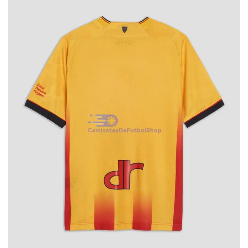 Camiseta US Lecce 2025/2026 1ª Equipación Amarillo/Rojo