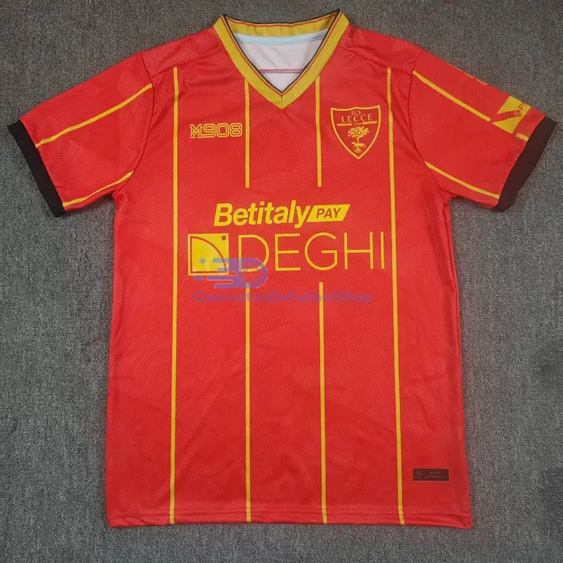 Camiseta US Lecce 2025/2026 3ª Equipación Rojo