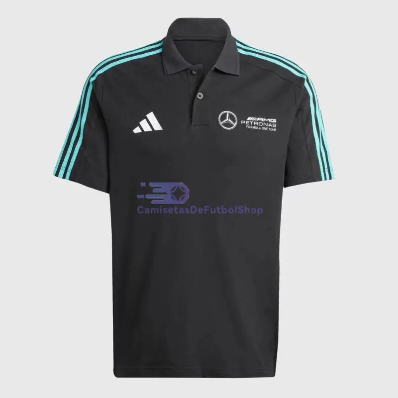 Polo Mercedes AMG Petronas F1 2025 Negro/Verde