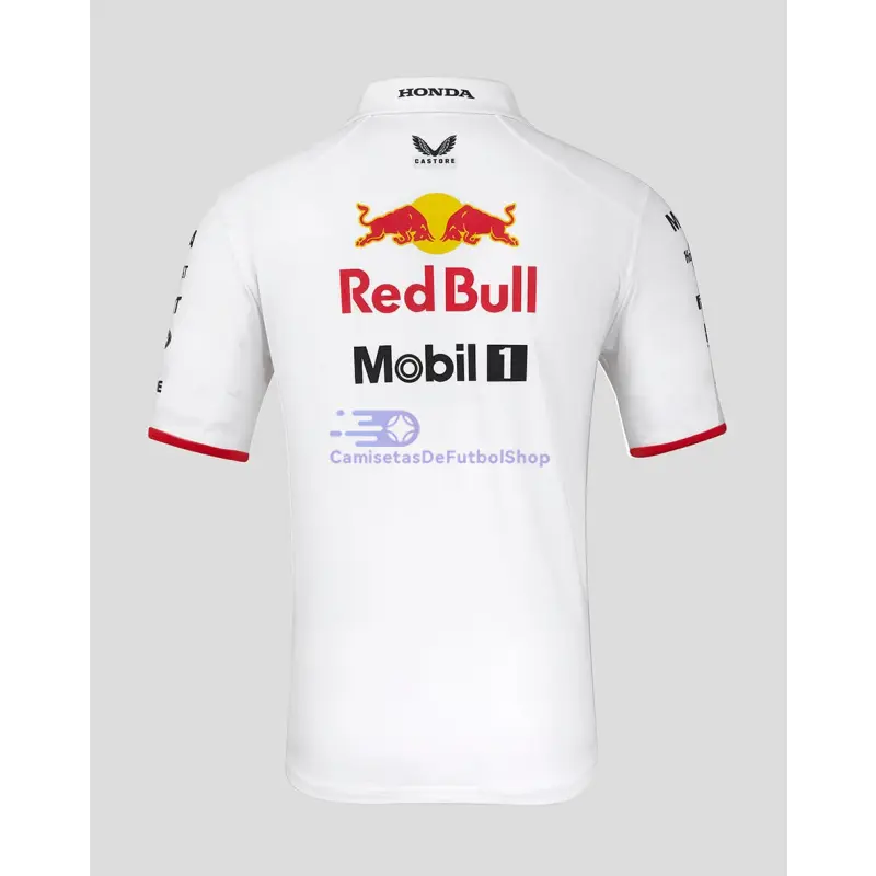 Polo Red Bull Racing F1 2025 Edición Especial Japan GP Blanco