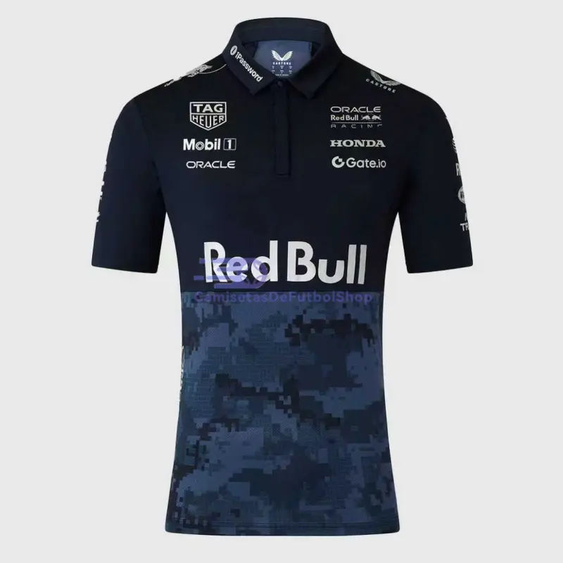Polo Red Bull Racing F1 x HypeBeast 2025 Edición Especial Azul