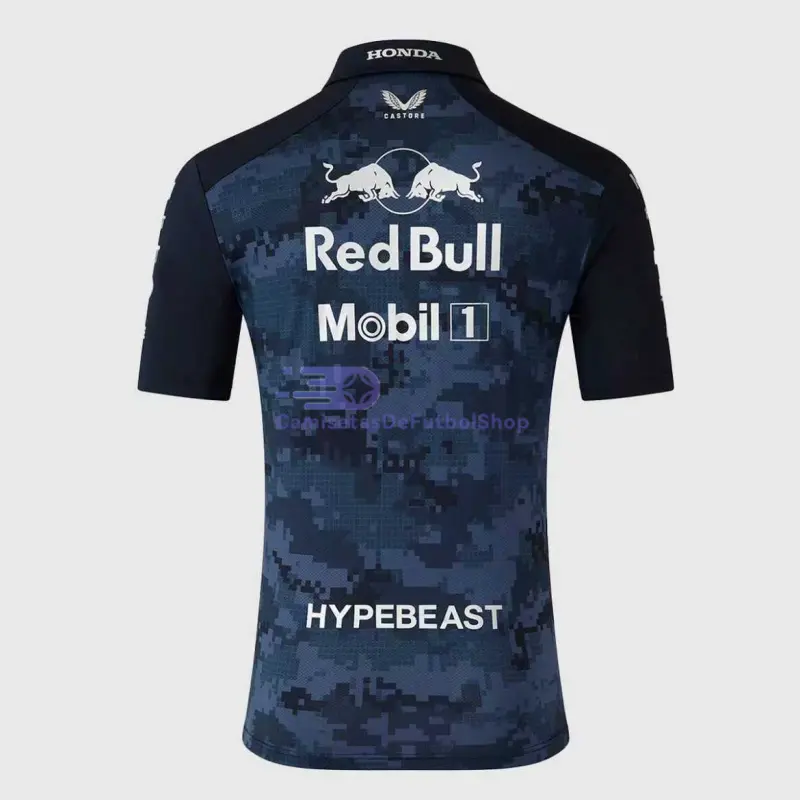 Polo Red Bull Racing F1 x HypeBeast 2025 Edición Especial Azul