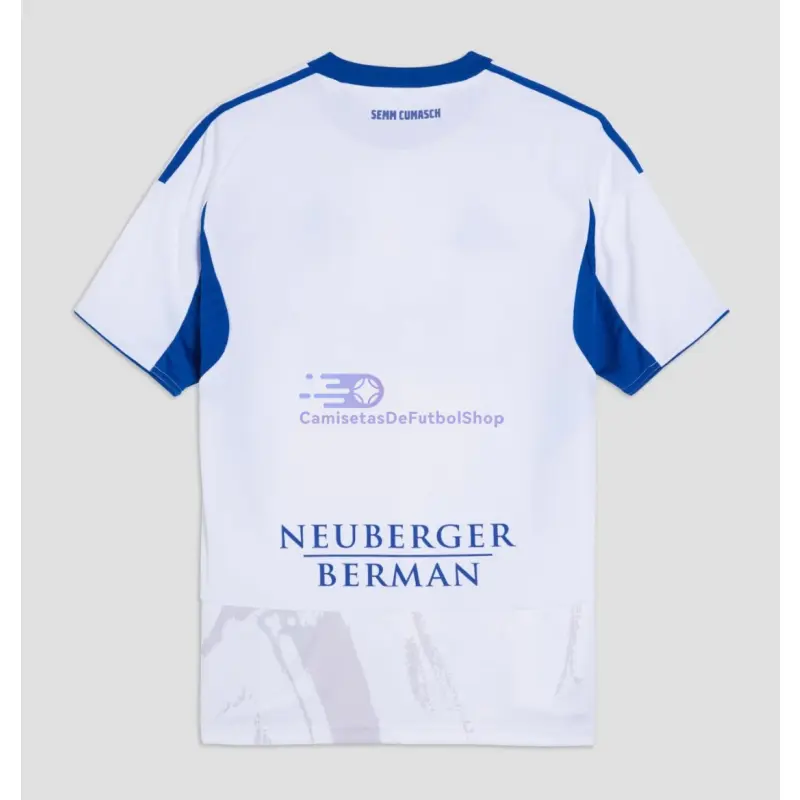 Camiseta Como 1907 2025/2026 2ª Equipación Blanco/Azul