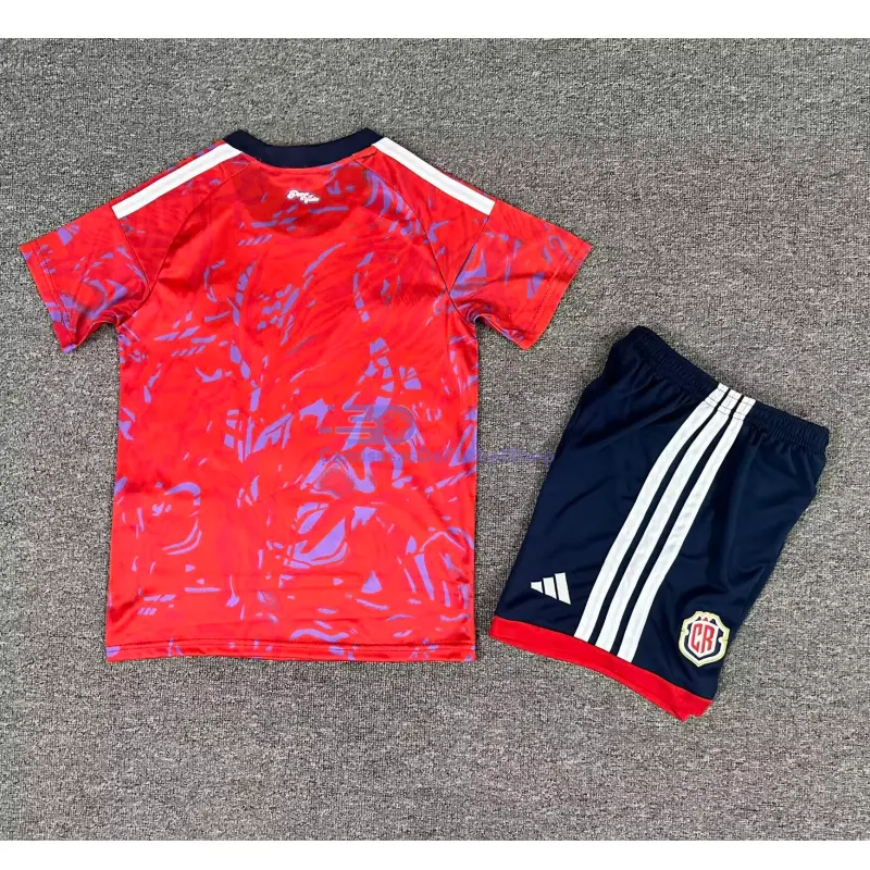 Camiseta Costa Rica 2026 1ª Equipación Mundial Rojo Niño Kit