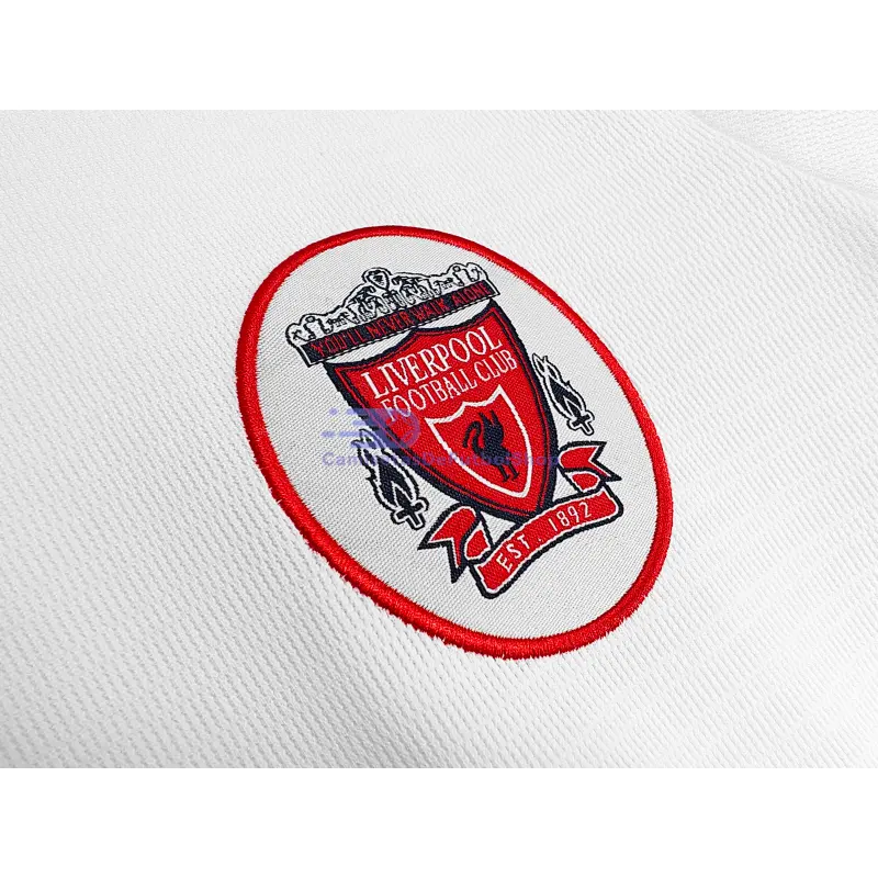 Camiseta Liverpool 1998 2ª Equipación Retro ML Blanco