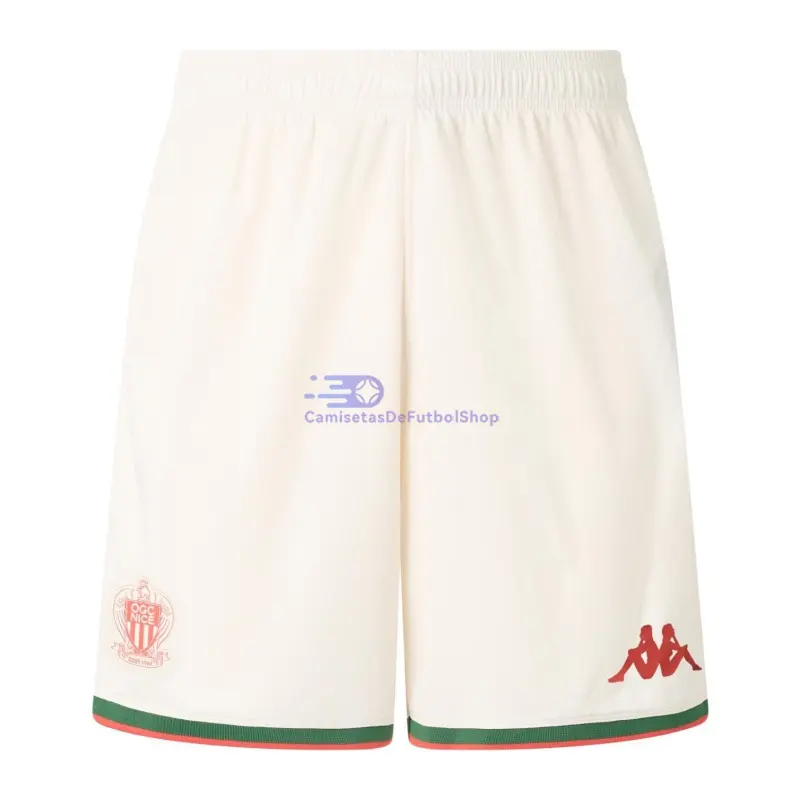 Camiseta OCG Nice 2025/2026 2ª Equipación Blanco