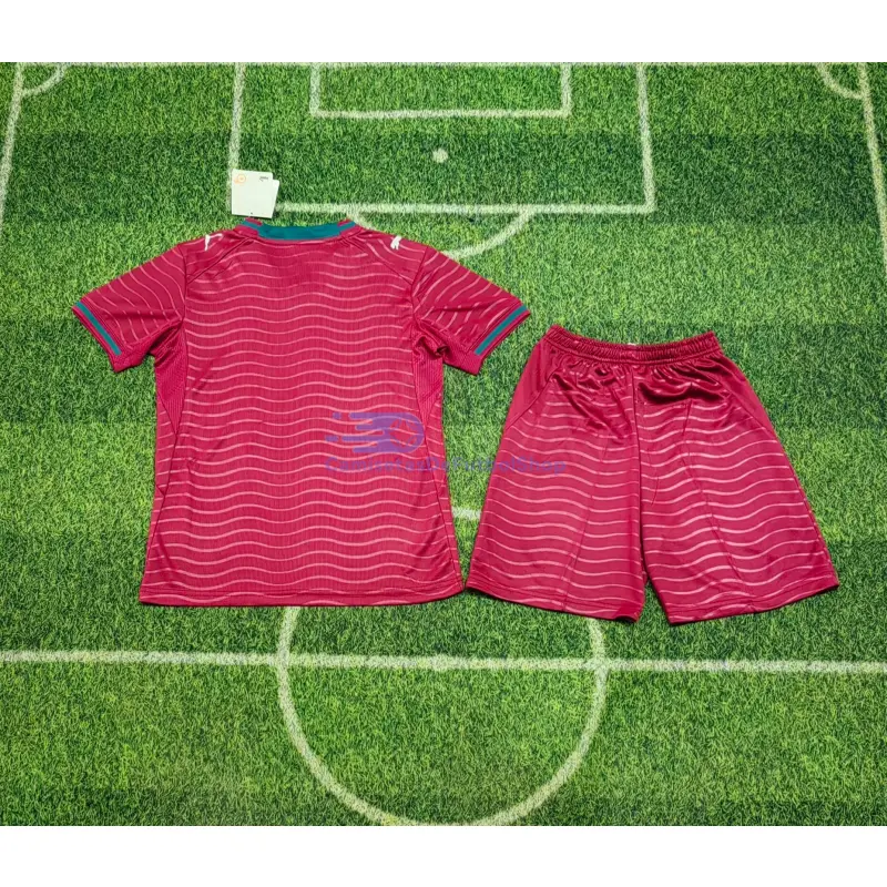 Camiseta Portugal 2026 1ª Equipación Mundial Rojo Niño Kit