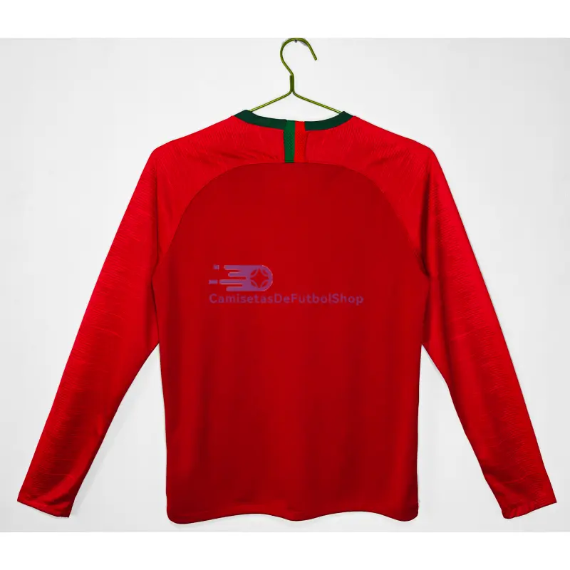 Camiseta Portugal 2018 1ª Equipación Retro ML Rojo