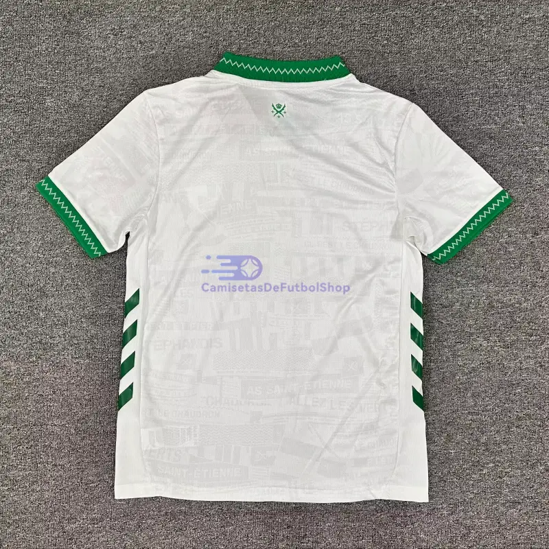 Camiseta Saint-Étienne 2025/2026 2ª Equipación Blanco