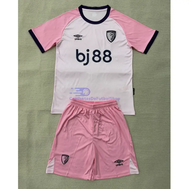 Camiseta AFC Bournemouth 2025/2026 3ª Equipación Rosa