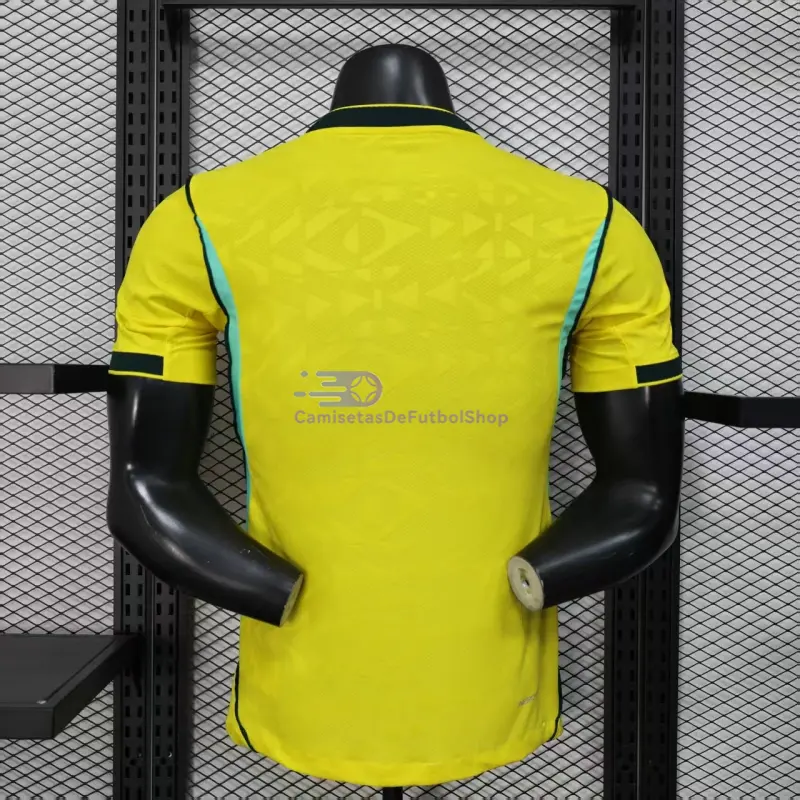 Camiseta Brasil 2026 1ª Equipación Mundial Amarillo (EDICIÓN JUGADOR)