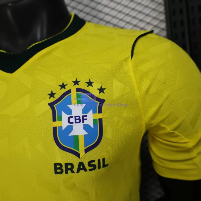 Camiseta Brasil 2026 1ª Equipación Mundial Amarillo (EDICIÓN JUGADOR)