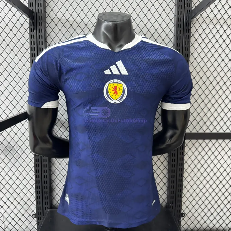 Camiseta Escocia 2026 1ª Equipación Mundial Azul (EDICIÓN JUGADOR)