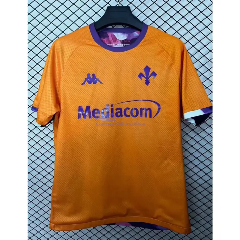 Camiseta Fiorentina 2025/2026 4ª Equipación Naranja/Morado