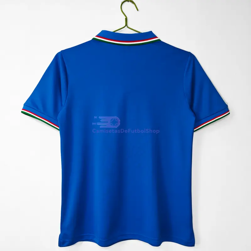 Camiseta Italia 1982 1ª Equipación Retro Azul