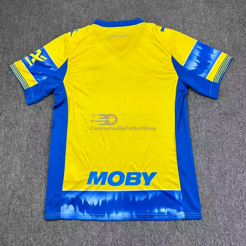 Camiseta Parma Calcio 2025/2026 2ª Equipación con Publicitaria Azul/Amarillo