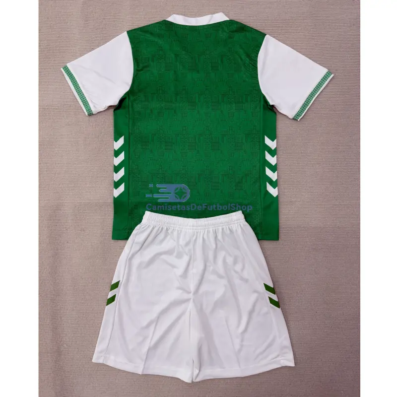 Camiseta Saint-Étienne 2025/2026 1ª Equipación Verde Niño Kit