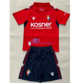 Camiseta Osasuna 2025/2026 1ª Equipación Rojo Niño Kit	