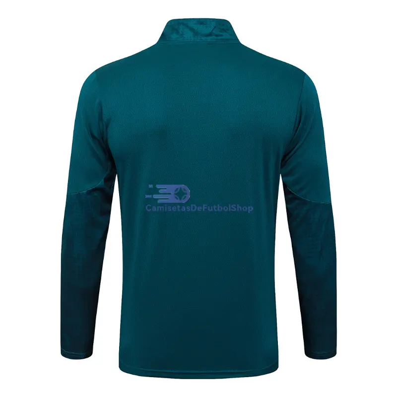 Sudadera De Entrenamiento AC Milan 2025/2026 Verde Oscuro con Estampado