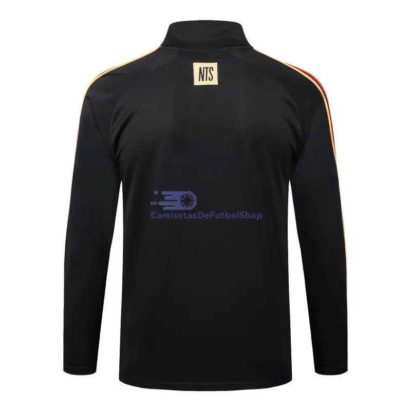 Sudadera De Entrenamiento Arsenal 2025/2026 Negro Versión Retro