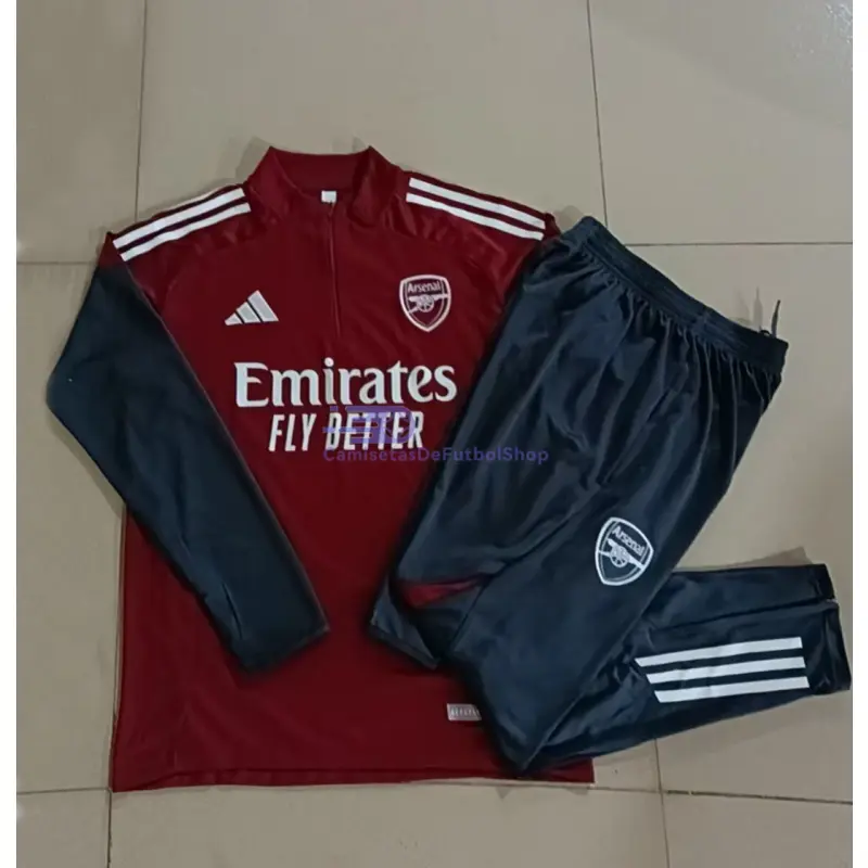 Sudadera De Entrenamiento Arsenal 2025/2026 Rojo/Azul Marino
