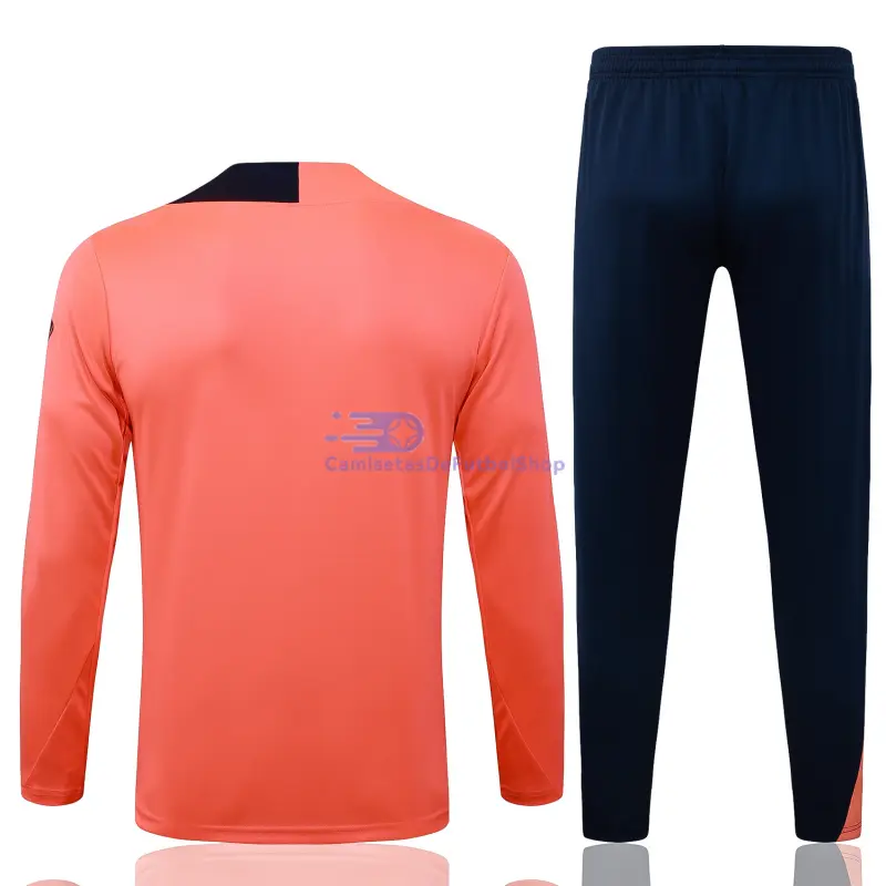 Sudadera De Entrenamiento Barcelona 2025/2026 Kit Naranja