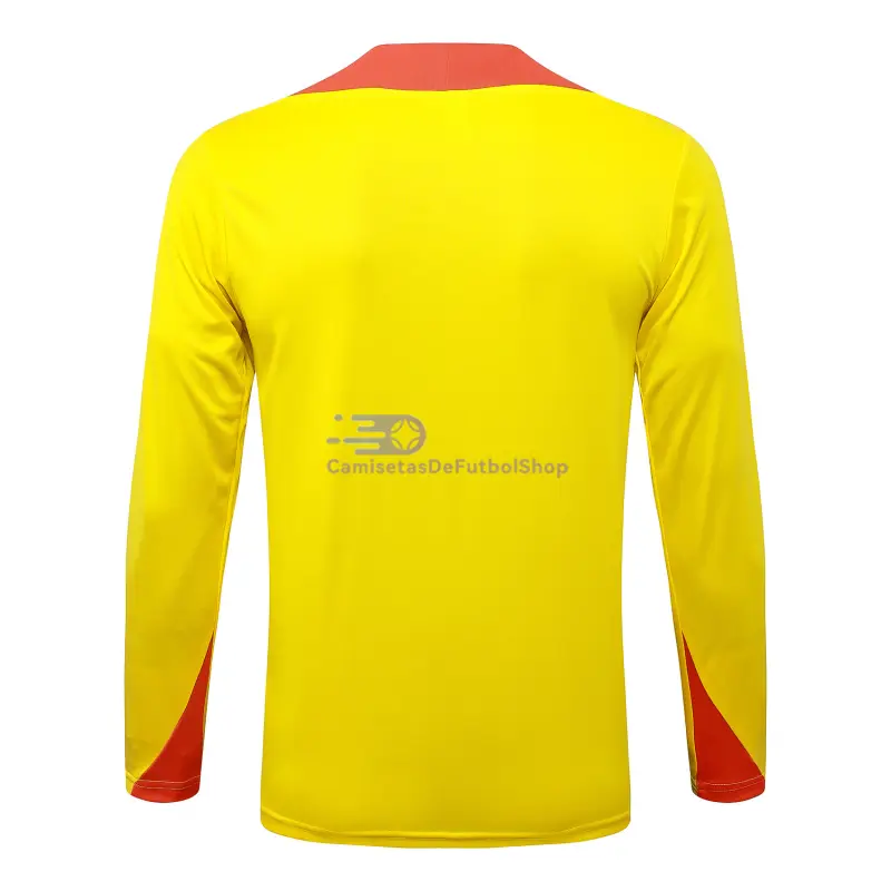 Sudadera De Entrenamiento Brasil 2025/2026 Amarillo