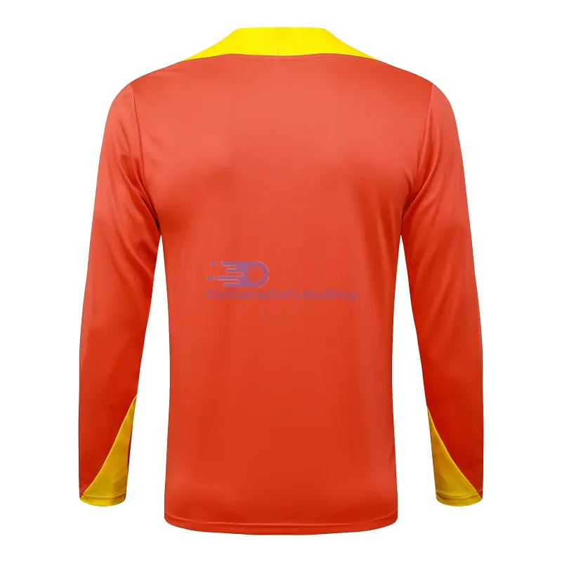 Sudadera De Entrenamiento Brasil 2025/2026 Naranja