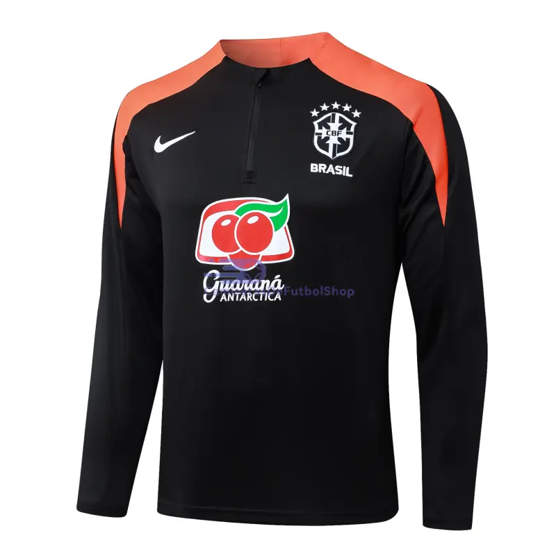 Sudadera De Entrenamiento Brasil 2025/2026 Negro