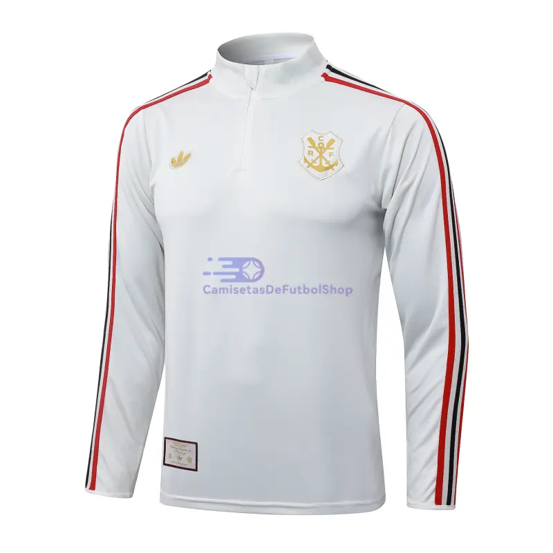 Sudadera De Entrenamiento Flamengo 2025/2026 Gris Claro