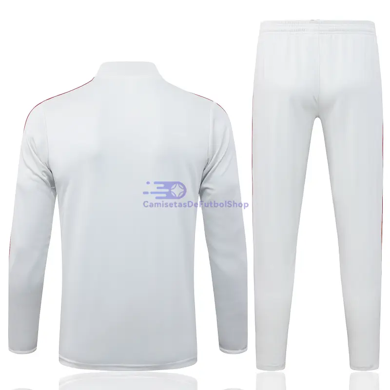 Sudadera De Entrenamiento Flamengo 2025/2026 Kit Gris Claro
