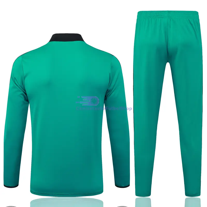 Sudadera De Entrenamiento Liverpool 2025/2026 Kit Verde/Negro/Blanco