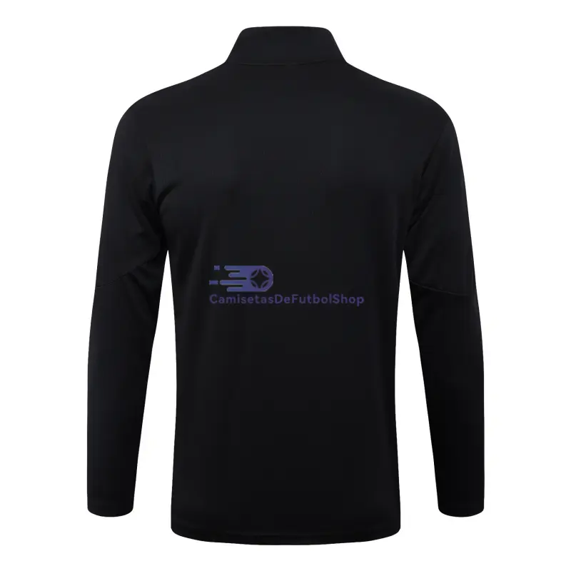 Sudadera De Entrenamiento Manchester City 2025/2026 Negro/Blanco
