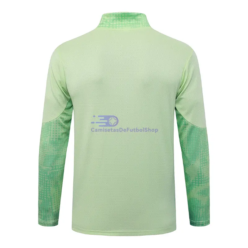 Sudadera De Entrenamiento Manchester City 2025/2026 Verde Claro con Estampado