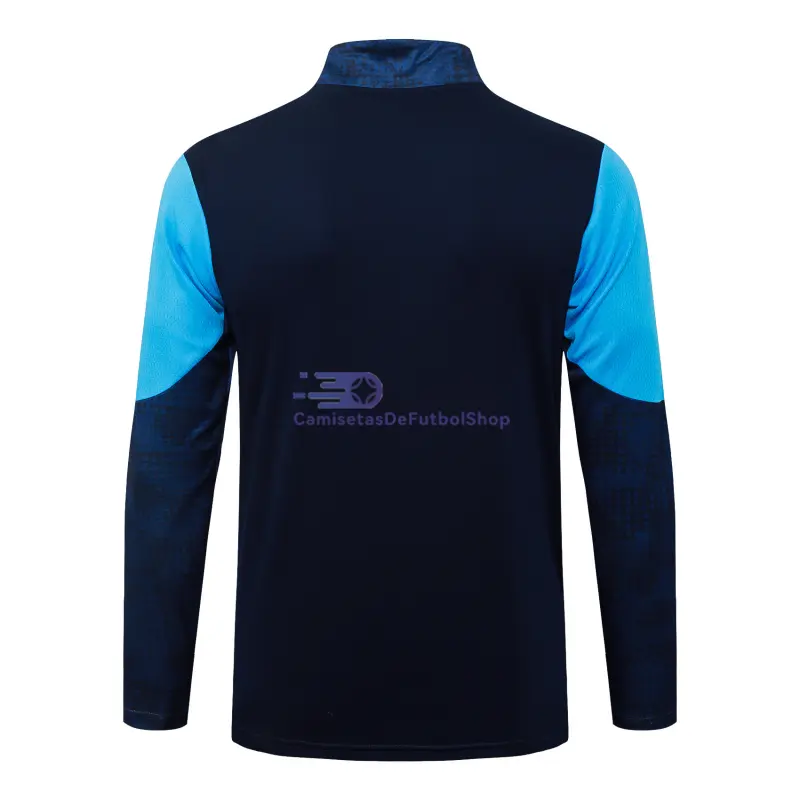 Sudadera De Entrenamiento Olympique Marsella 2025/2026 Azul Marino