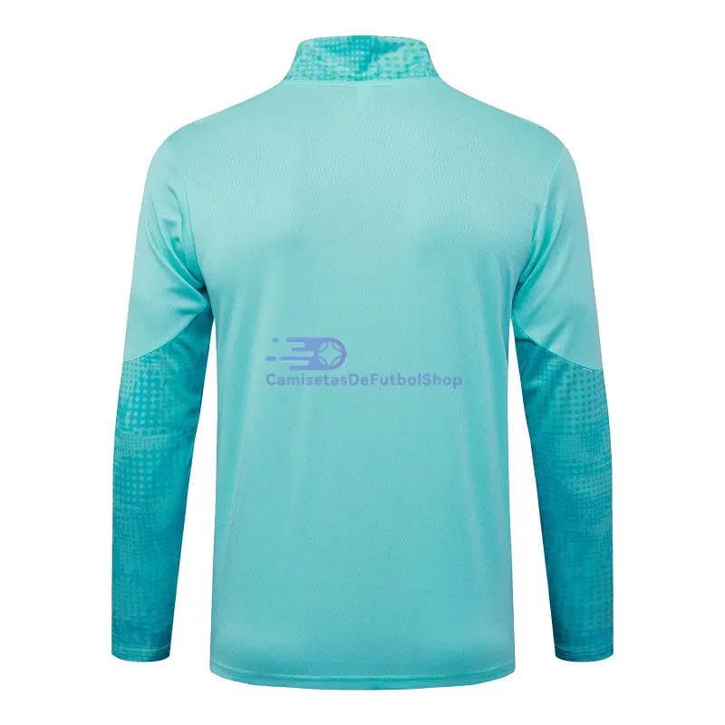 Sudadera De Entrenamiento Olympique Marsella 2025/2026 Azul Verdoso