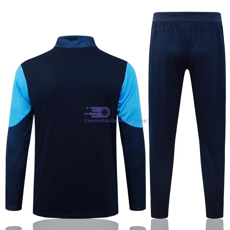 Sudadera De Entrenamiento Olympique Marsella 2025/2026 Kit Azul Marino