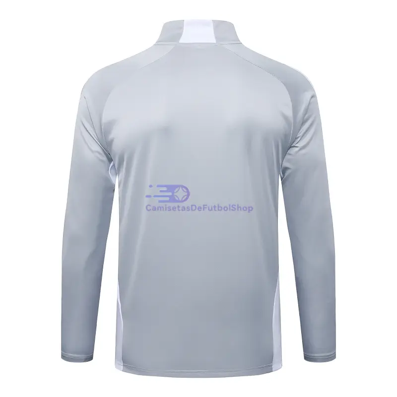 Sudadera De Entrenamiento Real Madrid 2025/2026 Gris