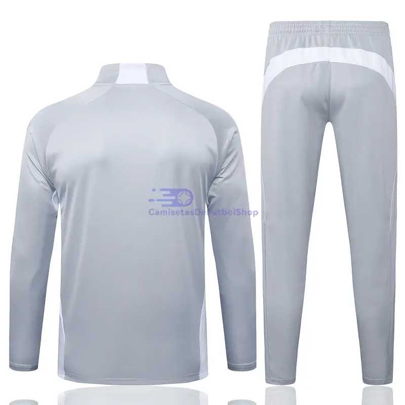 Sudadera De Entrenamiento Real Madrid 2025/2026 Kit Gris