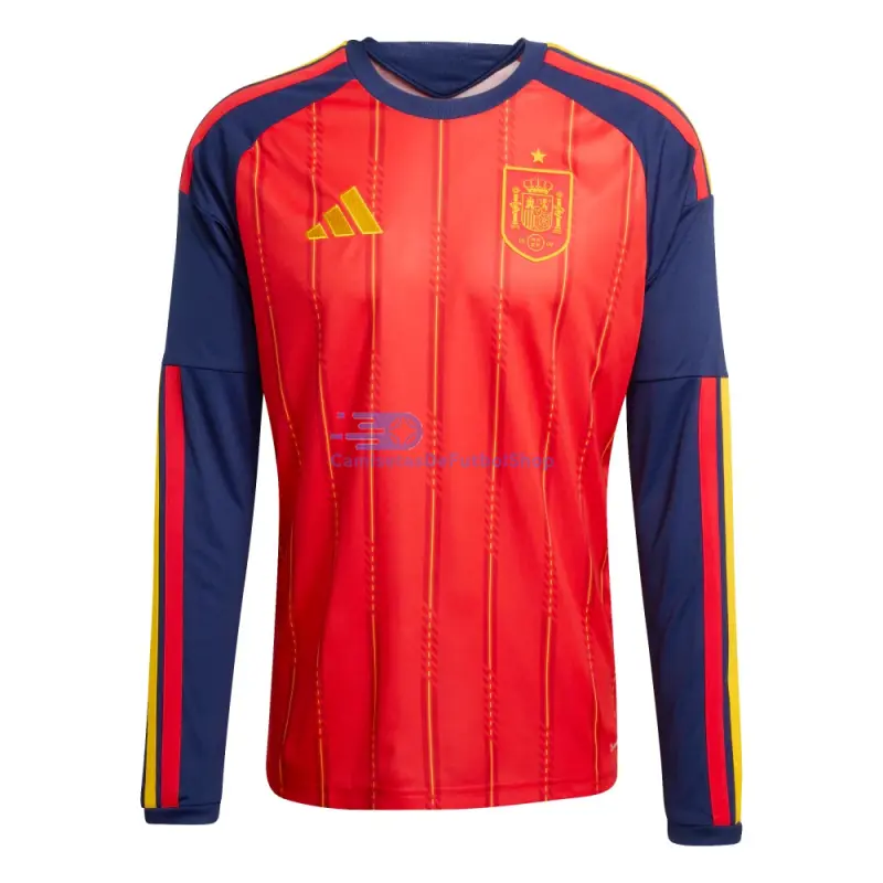 Camiseta España 2026 1ª Equipación Mundial ML Rojo/Azul
