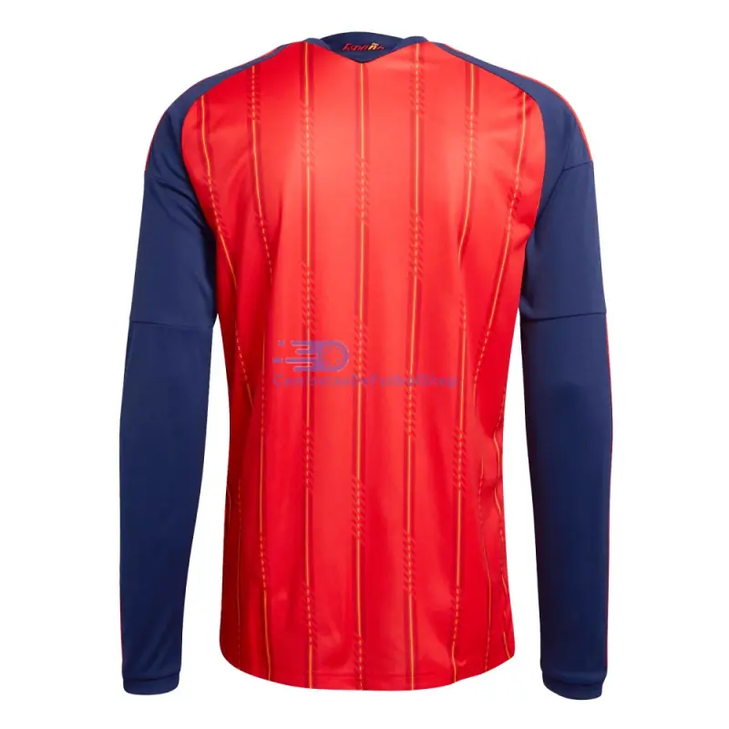 Camiseta España 2026 1ª Equipación Mundial ML Rojo/Azul