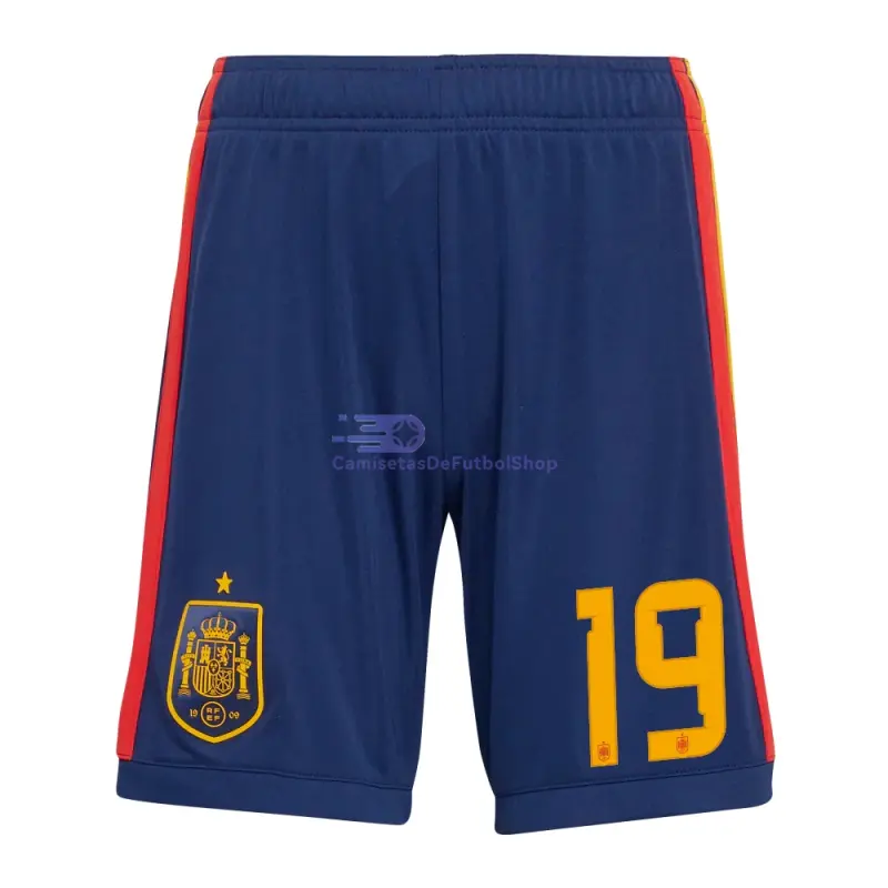 Camiseta Lamine Yamal 19 España 2026 1ª Equipación ML Rojo/Azul