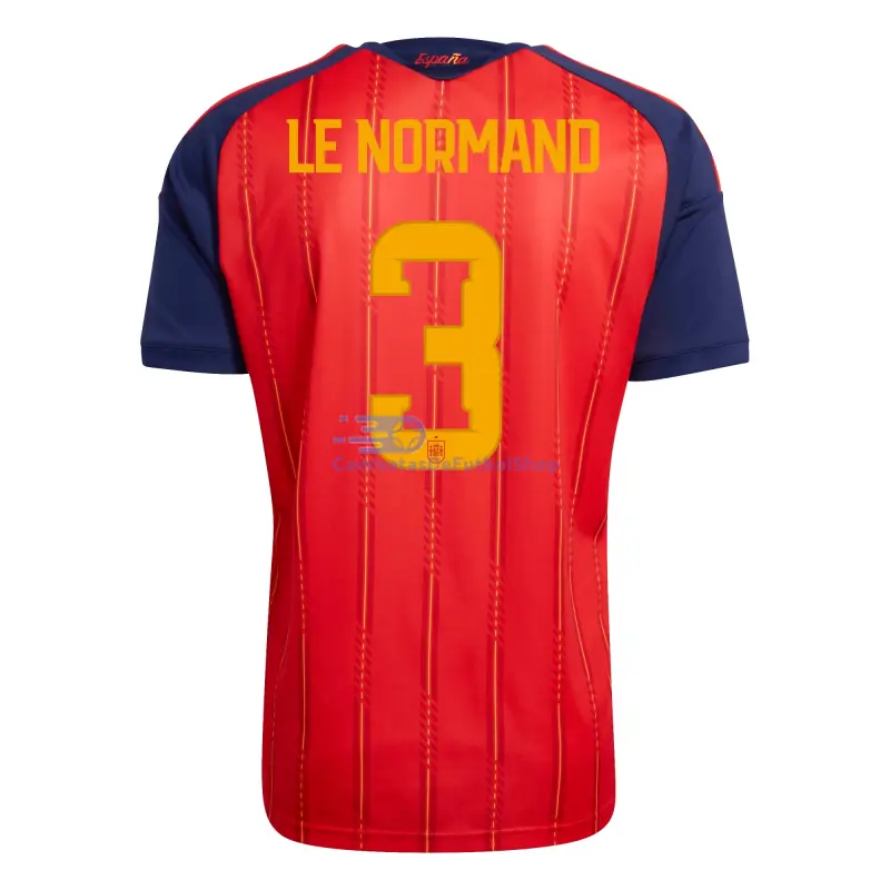 Camiseta Le Normand 3 España 2026 1ª Equipación Rojo/Azul