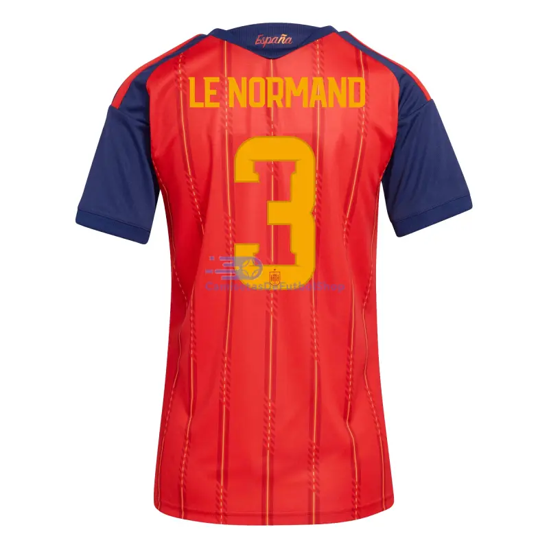 Camiseta Le Normand 3 España 2026 1ª Equipación Rojo/Azul Mujer